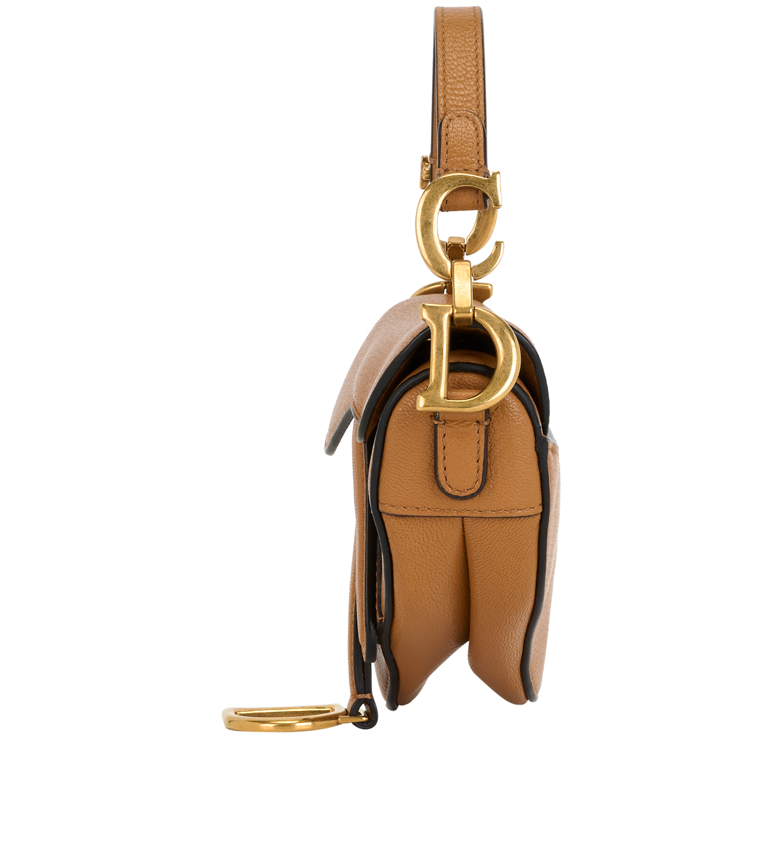 Micro Saddle, &pound;1,150, Handbags, Brown, Leather, Bottom view